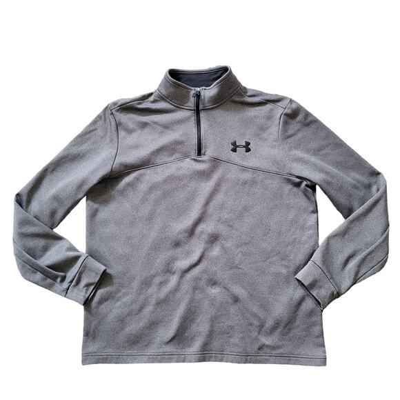 Under Armour Gray Quarter-Zip Sweatshirt - Picture 1 of 5